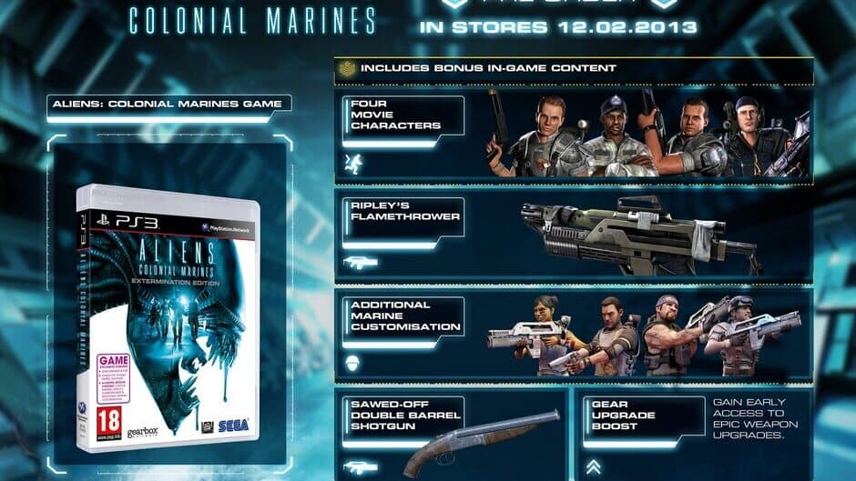 Скриншот 1 из Aliens: Colonial Marines - Extermination Edition