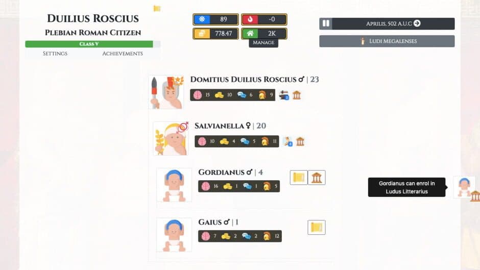 Скриншот 5 из Citizen of Rome - Dynasty Ascendant