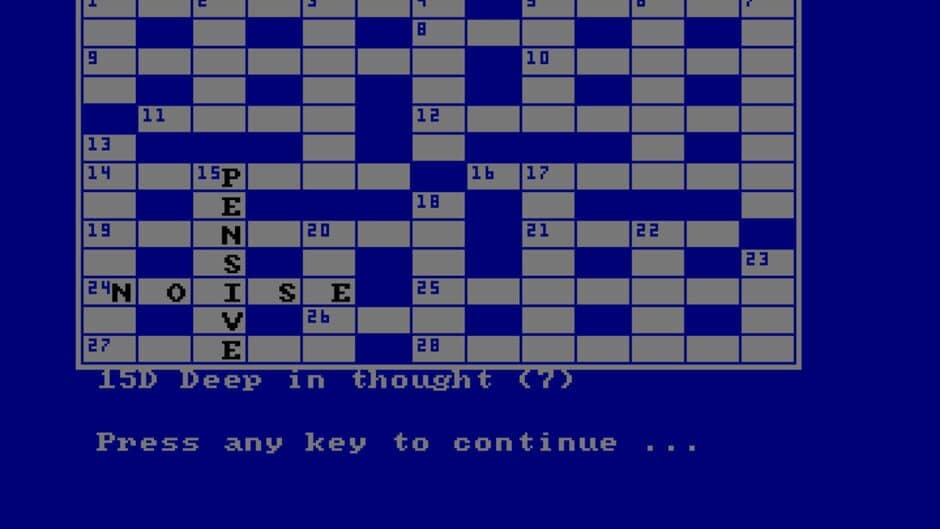 Скриншот 1 из The Sun Crosswords: Volume 1 & 2