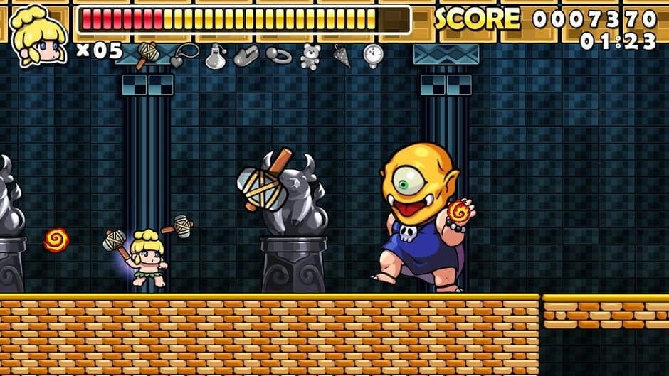 Скриншот 1 из Wonder Boy Returns Remix