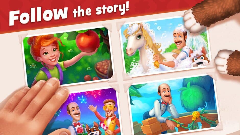 Скриншот 3 из Gardenscapes