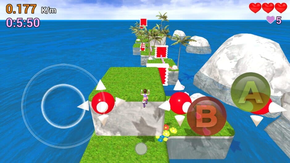 Скриншот 1 из Okira GO - Endless 3D Platformer Runner