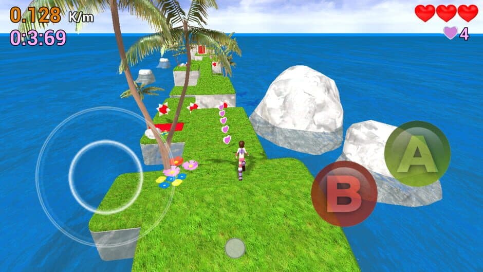 Скриншот 2 из Okira GO - Endless 3D Platformer Runner