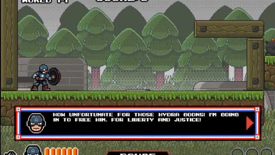 Скриншот 1 из Captain America: Shield of Justice
