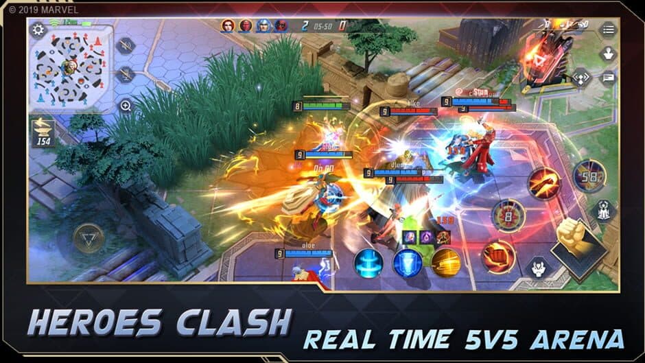 Скриншот 2 из Marvel Super War