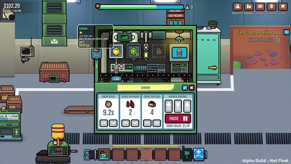 Скриншот 1 из Soda Story: Brewing Tycoon