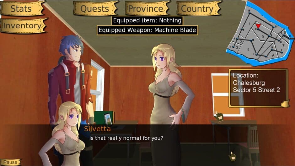 Скриншот 10 из Niara: Rebellion of the King Visual Novel RPG