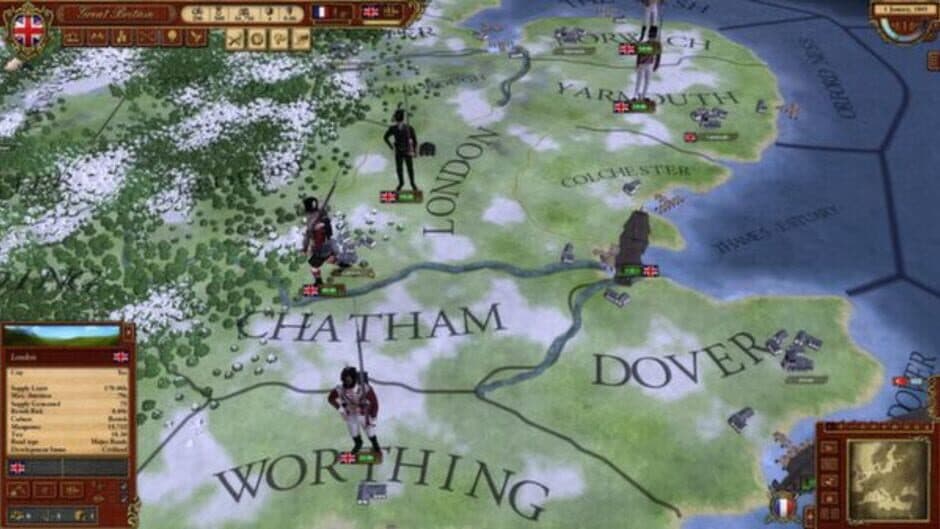 Скриншот 3 из March of the Eagles: British Unit Pack