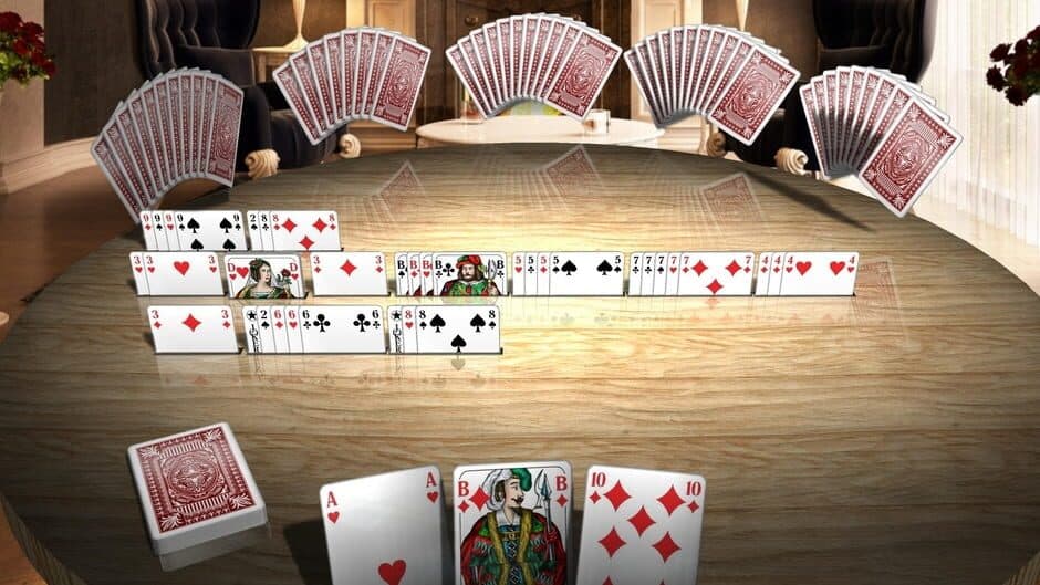 Скриншот 1 из Canasta 3D Premium