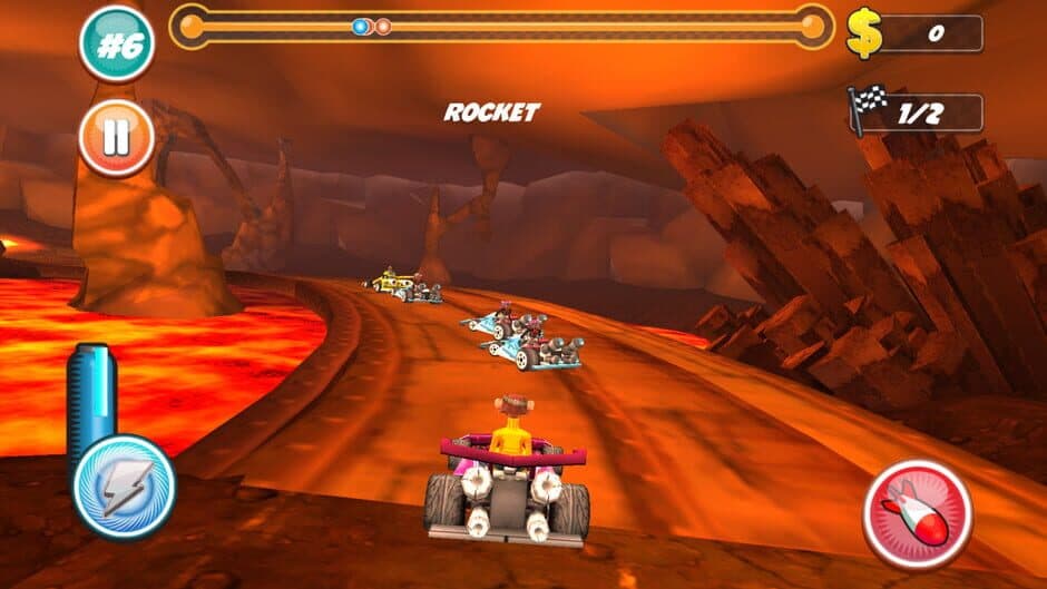 Скриншот 1 из Beasty Karts