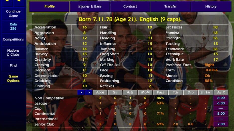 Скриншот 2 из Championship Manager: Season 00/01