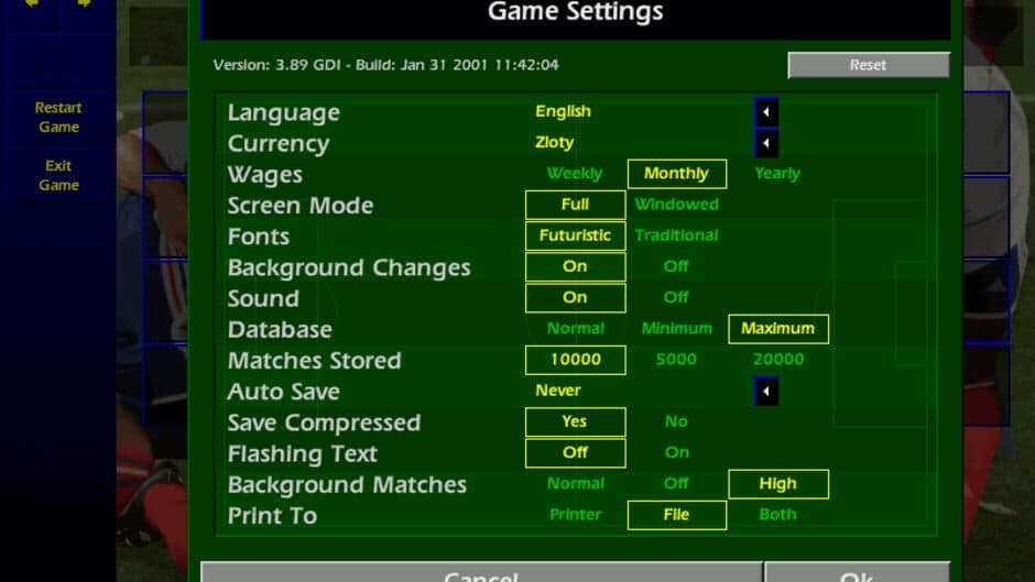 Скриншот 3 из Championship Manager: Season 00/01