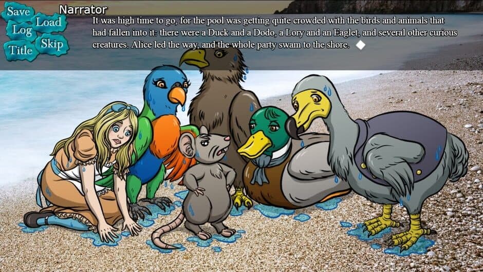 Скриншот 10 из BRG's Alice in Wonderland Visual Novel
