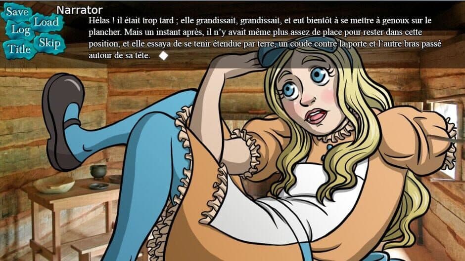 Скриншот 1 из BRG's Alice in Wonderland Visual Novel
