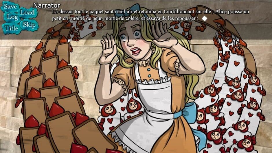 Скриншот 8 из BRG's Alice in Wonderland Visual Novel