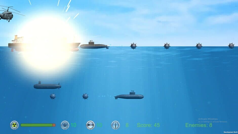Скриншот 2 из Submarine Attack!