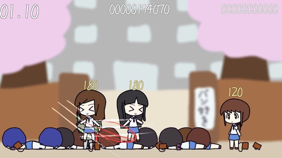 Скриншот 1 из Drop Kick Zombie!