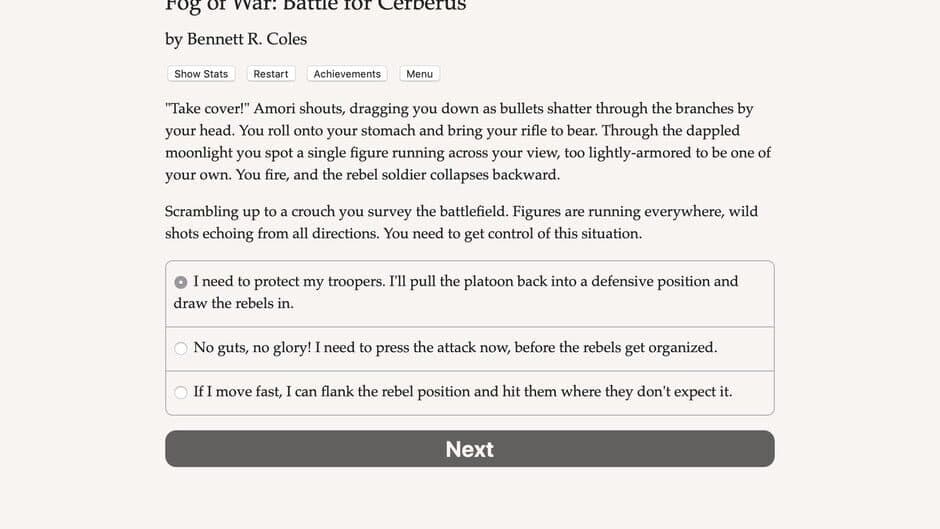 Скриншот 1 из Fog of War: The Battle for Cerberus