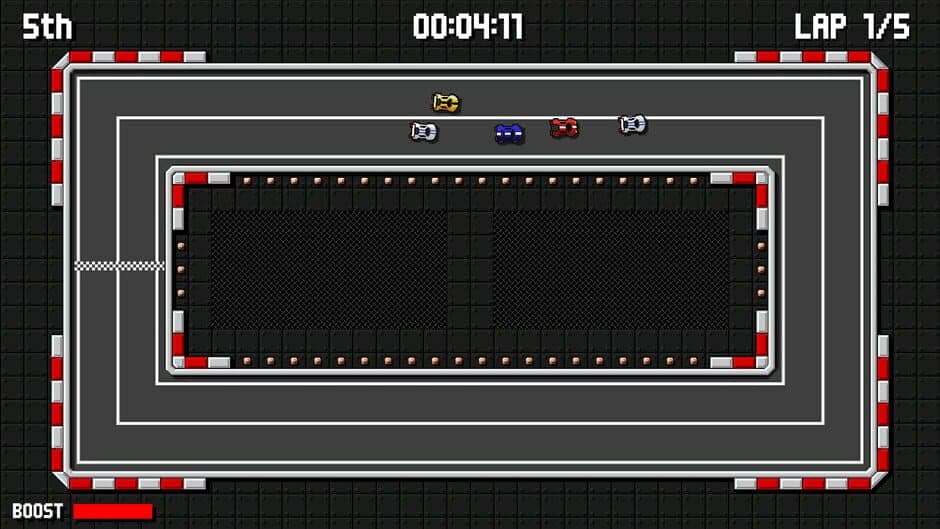 Скриншот 1 из Retro Pixel Racers