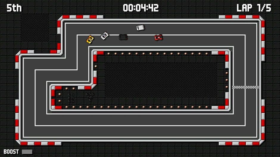 Скриншот 2 из Retro Pixel Racers