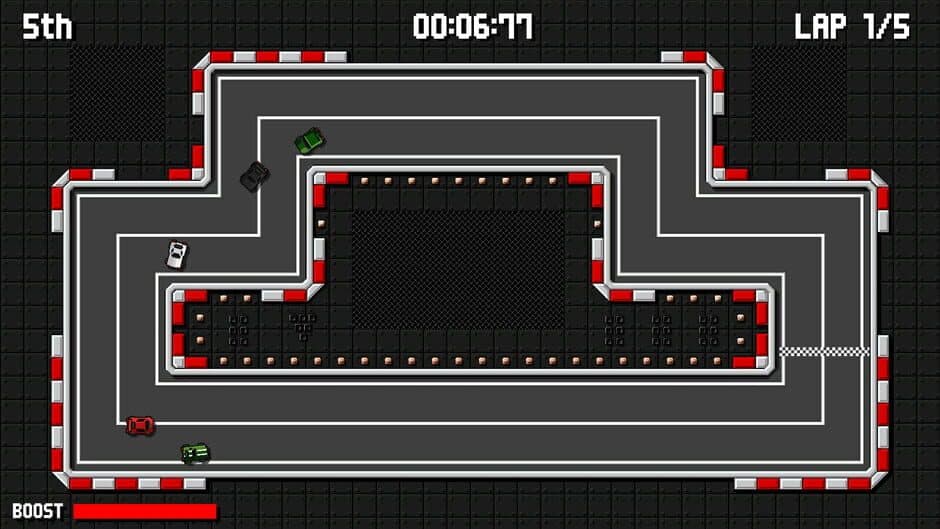 Скриншот 5 из Retro Pixel Racers