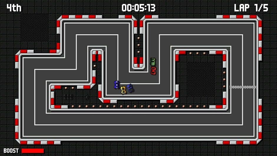 Скриншот 10 из Retro Pixel Racers