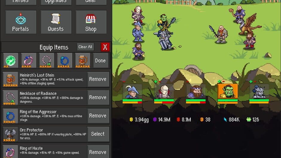 Скриншот 4 из Idle Guardians