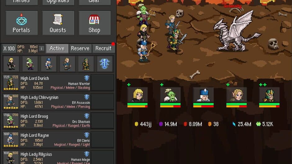 Скриншот 3 из Idle Guardians