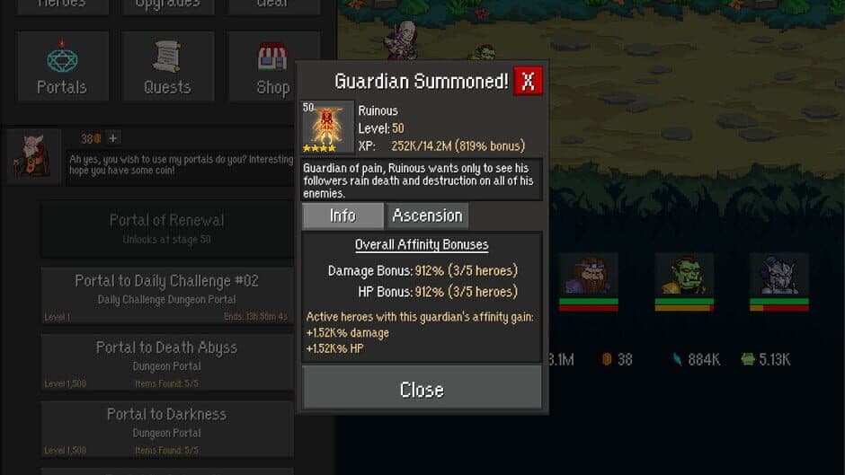 Скриншот 5 из Idle Guardians