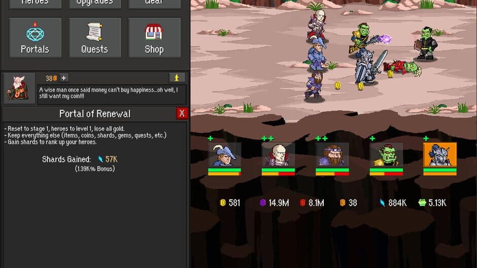 Скриншот 8 из Idle Guardians