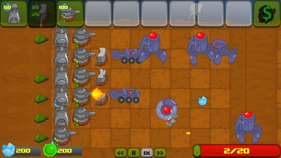Скриншот 7 из Martians Vs Robots