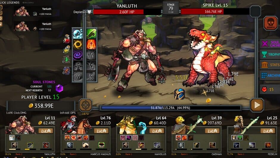 Скриншот 4 из Click Legends
