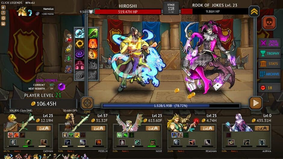 Скриншот 1 из Click Legends