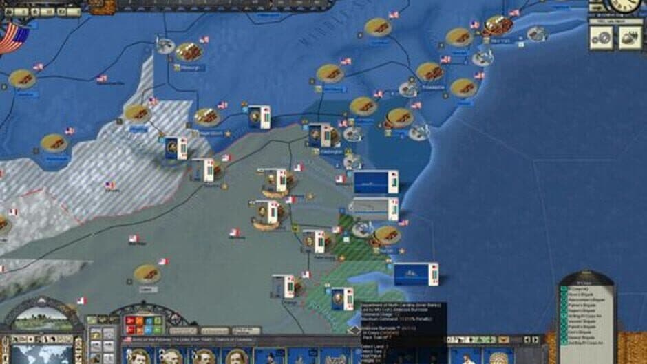 Скриншот 2 из Pride of Nations: American Civil War 1862