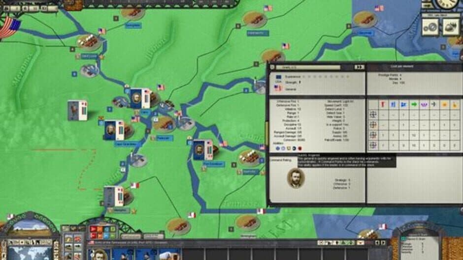 Скриншот 3 из Pride of Nations: American Civil War 1862