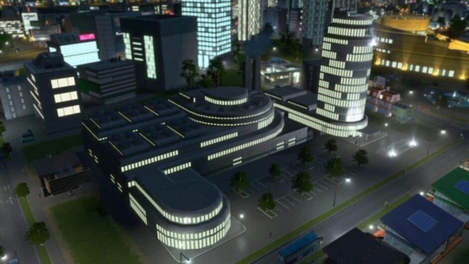 Скриншот 1 из Cities: Skylines - Content Creator Pack: High-Tech Buildings