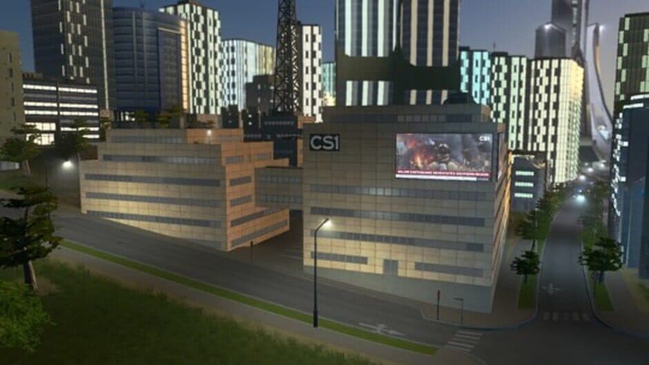Скриншот 3 из Cities: Skylines - Content Creator Pack: High-Tech Buildings