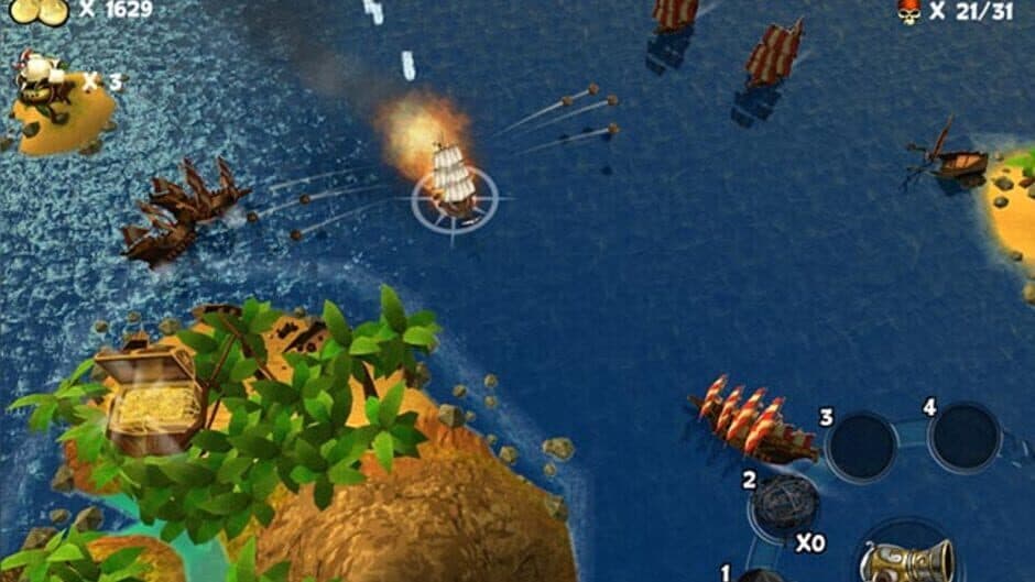 Скриншот 1 из Pirates of Black Cove: Sink 'Em All