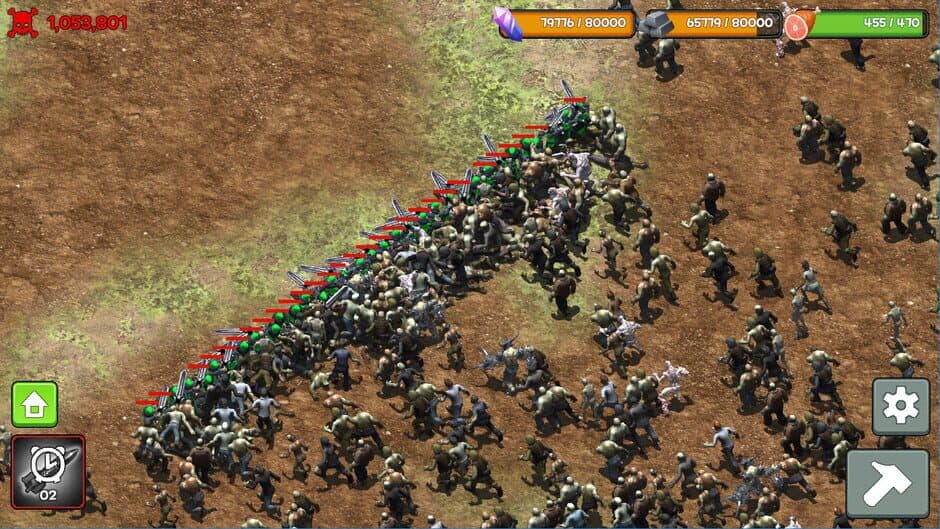 Скриншот 4 из Zombie Rush : Extinction