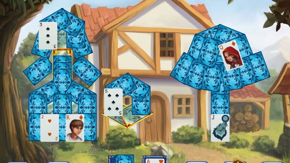 Скриншот 1 из Fairytale Solitaire: Red Riding Hood