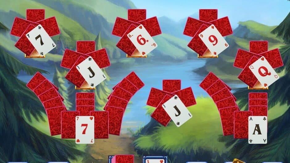 Скриншот 2 из Fairytale Solitaire: Red Riding Hood