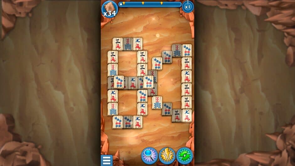 Скриншот 5 из Mahjong: Magic Chips