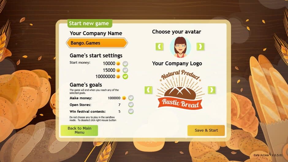 Скриншот 1 из Bakery Biz Tycoon