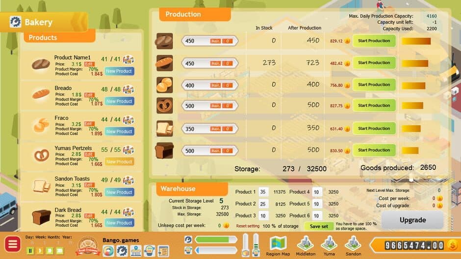 Скриншот 2 из Bakery Biz Tycoon