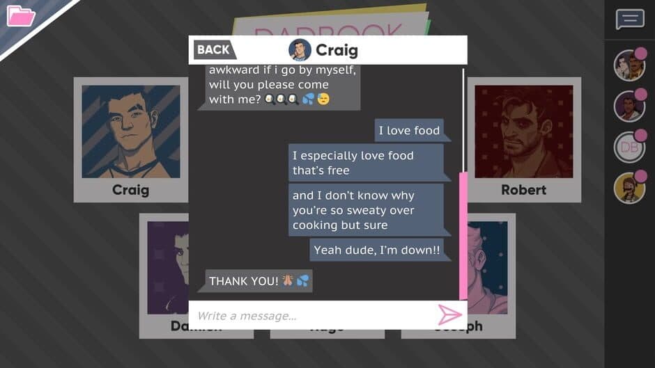 Скриншот 6 из Dream Daddy: A Dad Dating Simulator