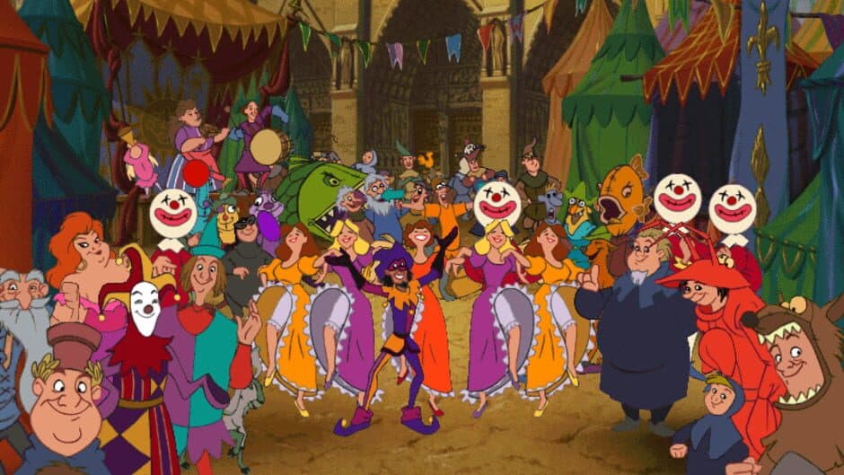Скриншот 1 из Disney's The Hunchback of Notre Dame: Topsy Turvy Games