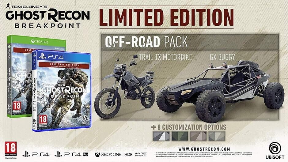Скриншот 1 из Tom Clancy's Ghost Recon: Breakpoint - Limited Edition