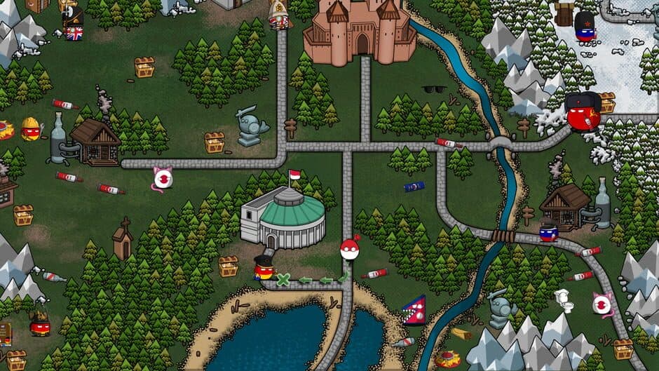 Скриншот 1 из CountryBalls Heroes