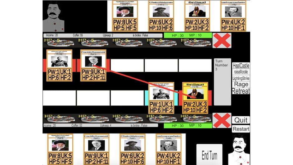 Скриншот 2 из World Leader Card Game