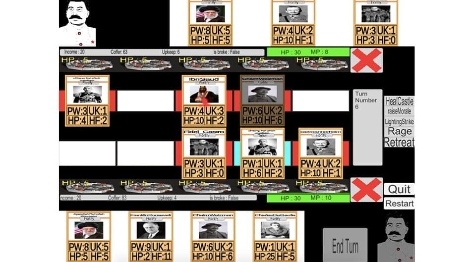 Скриншот 4 из World Leader Card Game